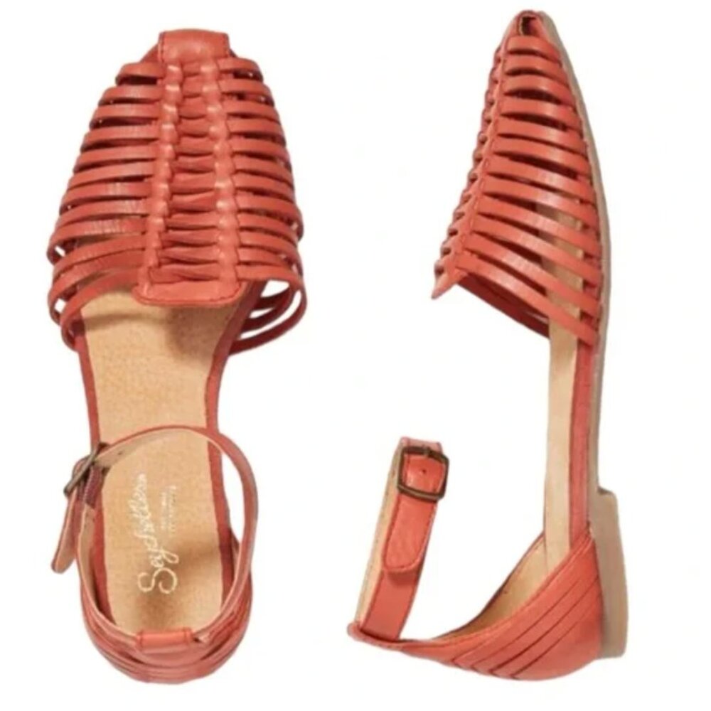 Anthropologie Seychelles Bitsy Woven Flats  Size 8.5